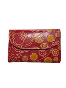 山羊革2つ折り財布