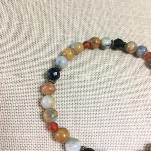 カーネリアン&アゲートブレスレット