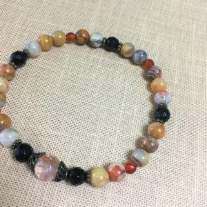 カーネリアン&アゲートブレスレット