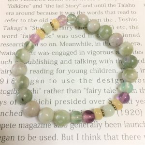 フローライト&イエロージェイドブレスレット