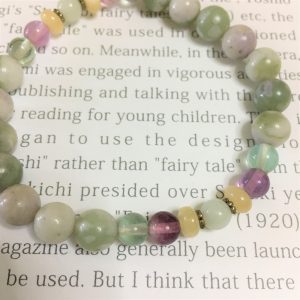 フローライト&イエロージェイドブレスレット