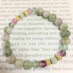 フローライト&イエロージェイドブレスレット