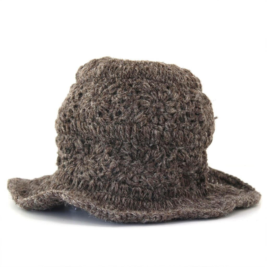 ネパールの手編みハット