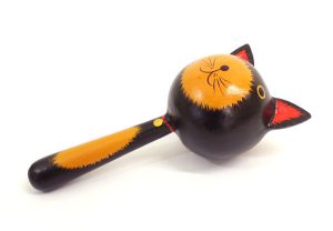マラカス・ネコ側面